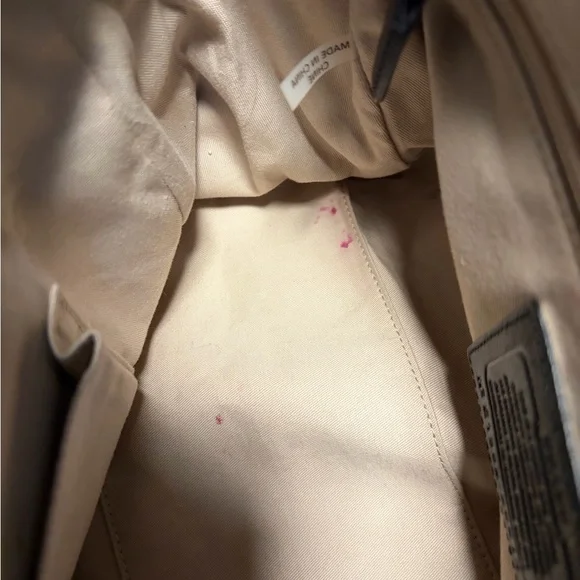 Coach Haley Legacy Leather & Canvas Satchel Bag - Picture 10 of 11